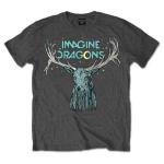 Imagine Dragons: Unisex T-Shirt/Elk in Stars (Medium)