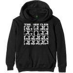 The Beatles: Unisex Pullover Hoodie/Hard Days Night Faces Mono (Large)