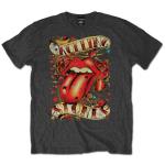 The Rolling Stones: Unisex T-Shirt/Tongues & Stars (Large)