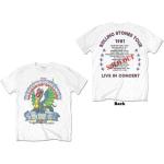 The Rolling Stones: Unisex T-Shirt/81 Tour Dragon (Back Print) (Small)