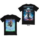 Iron Maiden: Unisex T-Shirt/Tour Trooper (Back Print) (Large)
