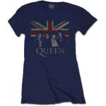 Queen: Ladies T-Shirt/Vintage Union Jack (Small)