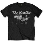 The Beatles: Unisex T-Shirt/1968 Live Photo (Medium)
