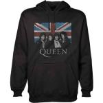 Queen: Unisex Pullover Hoodie/Vintage Union Jack (Medium)