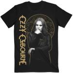 Ozzy Osbourne: Unisex T-Shirt/Patient No. 9 Gold Graphic (Medium)