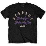 Aretha Franklin: Unisex T-Shirt/Respect (Small)