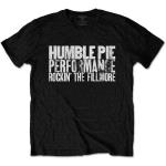 Humble Pie: Unisex T-Shirt/Rockin The Fillmore (Small)