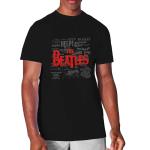 The Beatles: Unisex Hi-Build T-Shirt/Titles & Logos (XX-Large)