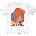 Aretha Franklin: Unisex T-Shirt/Milton Graphic (Small)