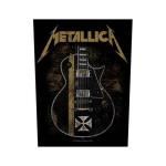 Metallica: Back Patch/Hetfield Guitar