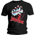Judas Priest: Unisex T-Shirt/British Steel Hand Triangle (Medium)