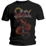 Ozzy Osbourne: Unisex T-Shirt/Vintage Snake (Large)