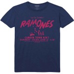 Ramones: Unisex T-Shirt/Roundhouse (Navy Blue) (XX-Large)