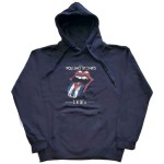 The Rolling Stones: Unisex Pullover Hoodie/Havana Cuba (Navy Blue) (Small)