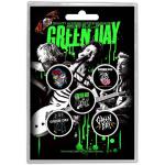 Green Day: Button Badge Pack/Revolution (Retail Pack)