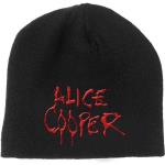Alice Cooper: Unisex Beanie Hat/Dripping Logo