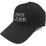 Alice Cooper: Unisex Baseball Cap/Dripping Logo (Sonic Silver)