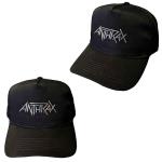 Anthrax: Unisex Baseball Cap/Logo (Sonic Silver)