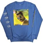 Freddie Mercury: Unisex Long Sleeve T-Shirt/Mr Bad Guy (Sleeve Print) (Large)