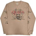 Queen: Unisex Long Sleeve T-Shirt/Handwritten (Sleeve Print) (Small)