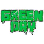 Green Day: Pin Badge/Logo (Enamel In-Fill)