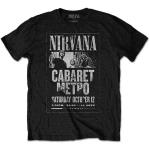 Nirvana: Unisex T-Shirt/Cabaret Metro (XX-Large)
