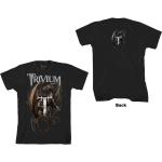 Trivium: Unisex T-Shirt/Perched Dragon (Back Print) (Large)