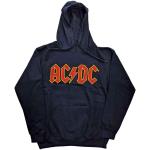AC/DC: Unisex Pullover Hoodie/Logo (Medium)