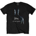 Tupac: Unisex T-Shirt/Changes (Medium)