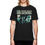 The Traveling Wilburys: Unisex T-Shirt/Performing (Medium)