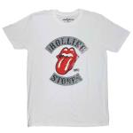 The Rolling Stones: Unisex T-Shirt/Distressed Tour 78 (Medium)