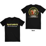 Iron Maiden: Unisex T-Shirt/Beast Over Hammersmith Eddie & Devil (Back Print) (Large)