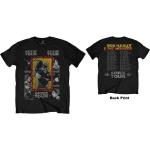 Bob Marley: Unisex T-Shirt/Kaya Tour (Back Print) (Large)