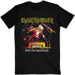 Iron Maiden: Unisex T-Shirt/Beast Over Hammersmith Eddie & Devil Tonal (Small)