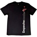 Depeche Mode: Unisex T-Shirt/Violator Side Rose (Large)