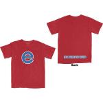 Rage Against The Machine: Unisex T-Shirt/Big E (Back Print) (Large)