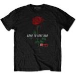 Guns N Roses: Guns N` Roses Unisex T-Shirt/Used to Love Her Rose (XX-Large)