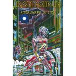 Iron Maiden: Textile Poster/Somewhere In Time