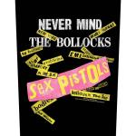 The Sex Pistols: Back Patch/Never Mind the Bollocks Album Tracks Black