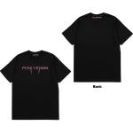 BlackPink: Unisex T-Shirt/Pink Venom Logo (Back Print) (Small)