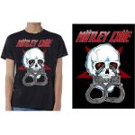 Mötley Crue: Unisex T-Shirt/Skull Cuffs 2 (Large)