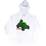 Gorillaz: Unisex Pullover Hoodie/Green Jeep (XX-Large)