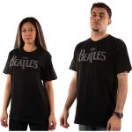 The Beatles: Unisex T-Shirt/Drop T Logo (Embellished) (Medium)