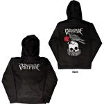 Bullet For My Valentine: Unisex Pullover Hoodie/Logo & Raven (Back Print) (X-Large)