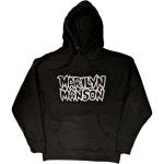 Marilyn Manson: Unisex Pullover Hoodie/Classic Logo (Small)