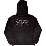Slayer: Unisex Pullover Hoodie/Scratchy Logo (Large)