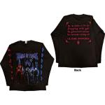 Cradle Of Filth: Unisex Long Sleeve T-Shirt/Existence Band (Back & Sleeve Print) (Small)
