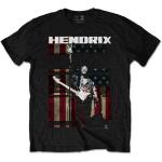 Jimi Hendrix: Kids T-Shirt/Peace Flag (11-12 Years)