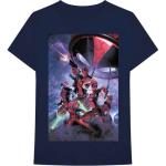 Marvel Comics: Unisex T-Shirt/Deadpool Family (X-Large)