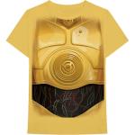 Star Wars: Unisex T-Shirt/C-3PO Chest (Large)